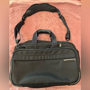 Briggs & Riley Expandable Cabin Bag – Black Travel Carry-On